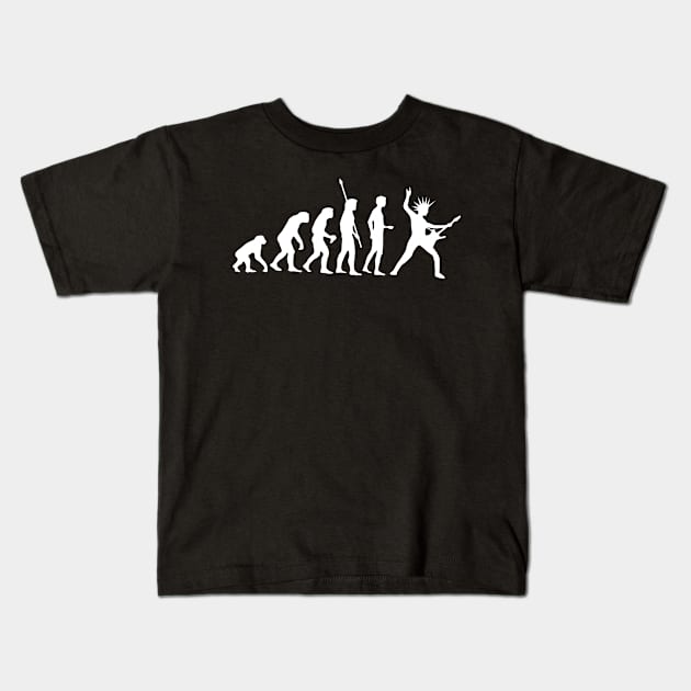 Punk evolution Kids T-Shirt by VinagreShop